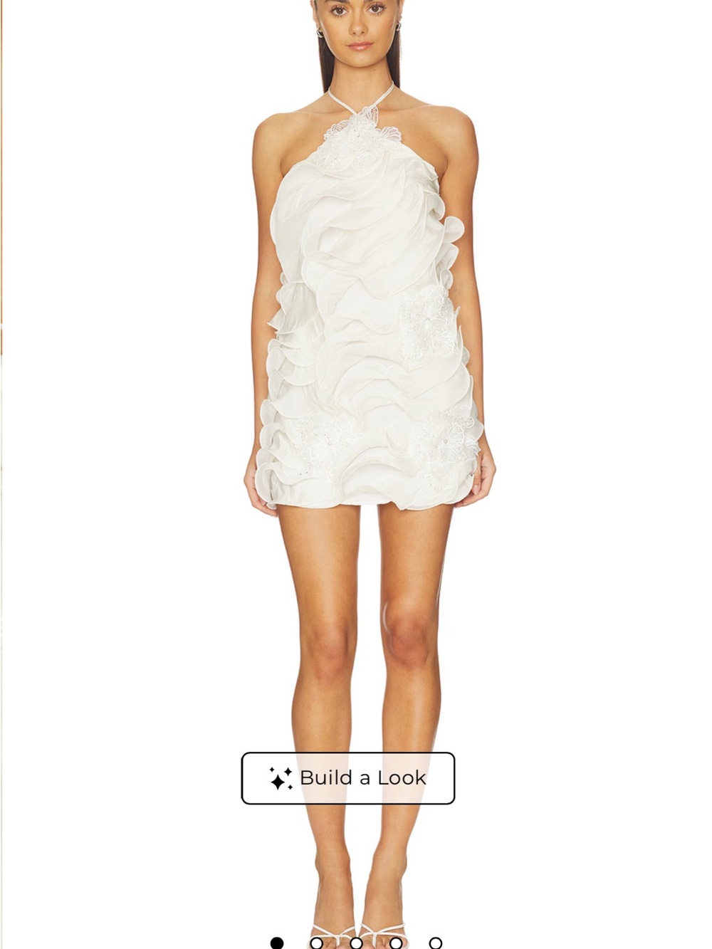 Elliatt Yvette Ruffle Mini Dress